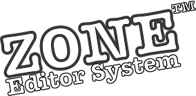 Zone editor system
